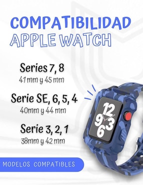 Correa para smartwatch Mamá Pulpo de silicón