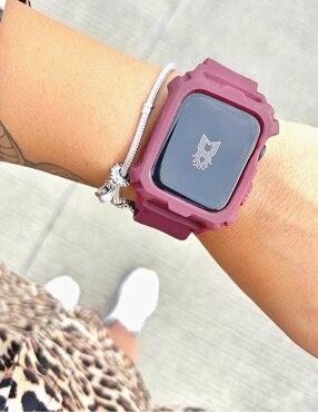 Correa para smartwatch Mamá Pulpo de silicón