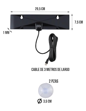Antena HD/TV de televisión Control Expert