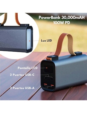Batería portátil MR. GADGETS 30000 mAh PowerBank 100w