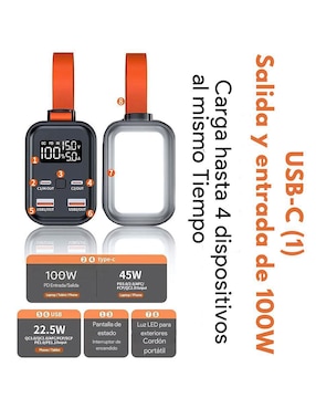 Batería portátil MR. GADGETS 60000 mAh PB 60.000 mAh 100w