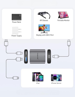 Adaptador Tipo C Lemorele