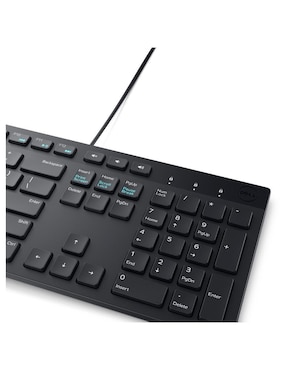 Teclado conexión alámbrica Dell KM300C