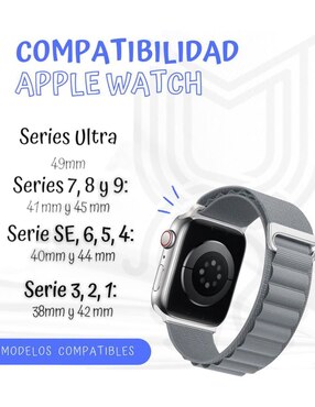 Correa para smartwatch Mamá Pulpo de nylon