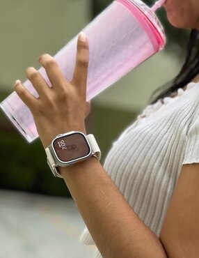 Correa para smartwatch Mamá Pulpo de nylon