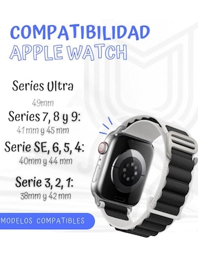 Correa para smartwatch Mamá Pulpo de nylon
