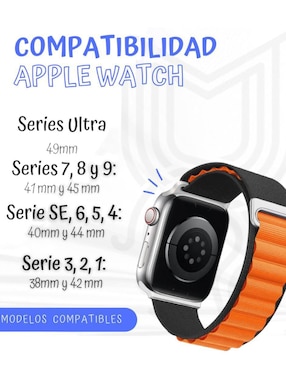 Correa para smartwatch Mamá Pulpo de nylon