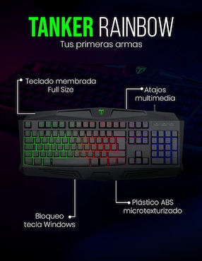 Teclado gamer T-Dagger