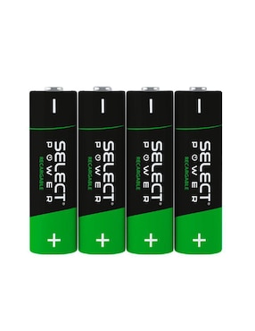 Paquete de pilas AA níquel-metal hidruro (nimh) Select Power 1.2 V