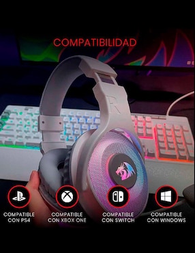 Audífonos gamer Redragon