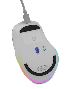 Mouse Gamer Inalámbrico Getttech ggm-rgbtr-01-wh