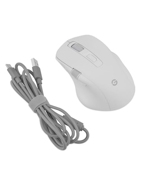 Mouse Gamer Inalámbrico Getttech ggm-rgbtr-01-wh