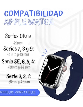 Set correa para smartwatch Mamá Pulpo de silicón