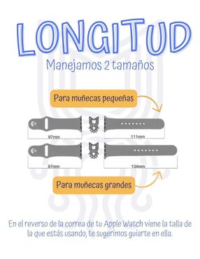 Set correa para smartwatch Mamá Pulpo de silicón