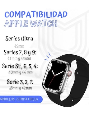 Set correa para smartwatch Mamá Pulpo de silicón