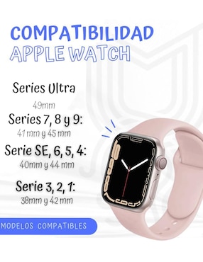 Set correa para smartwatch Mamá Pulpo de silicón