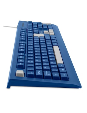 Teclado conexión alámbrica Getttech Colorful GGK-ESMWR-02-BL