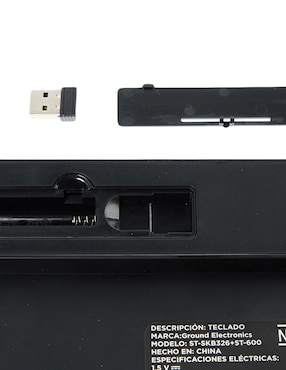 Mouse y teclado Ground ST-SKB326+ST-600