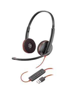 Audífonos On-Ear Poly 80S02A6 alámbricos con cancelación de ruido