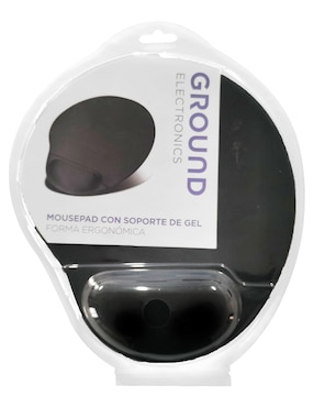 Mouse pad Ground con apoyo para muñeca y con antideslizante