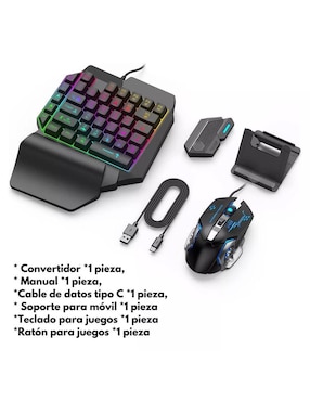Kit teclado gamer Mr. Gadgets