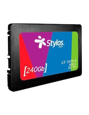 Unidad SSD Stylos Tech capacidad 240 GB