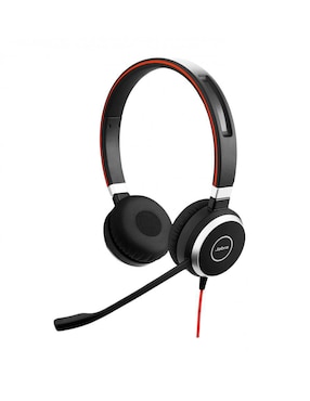 Audífonos Over-ear Jabra Evolve 40 Alámbricos Con Cancelación De Ruido