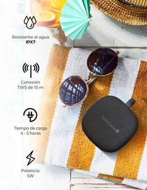 Bocina portátil Techzone TZSP01 HORUS bluetooth