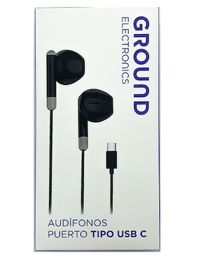 Audífonos In-Ear Ground Electronics K19C alámbricos
