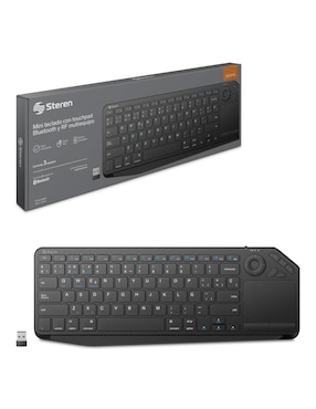 Teclado conexión inalámbrica Steren COM-688NE