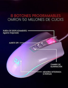 Mouse gamer Redragon