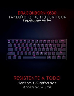 Teclado gamer Redragon