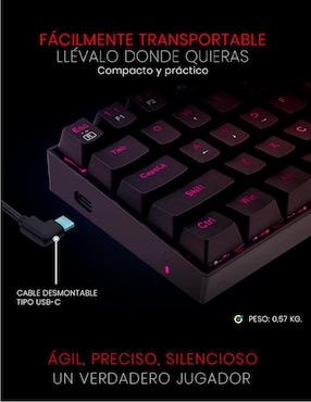 Teclado gamer Redragon