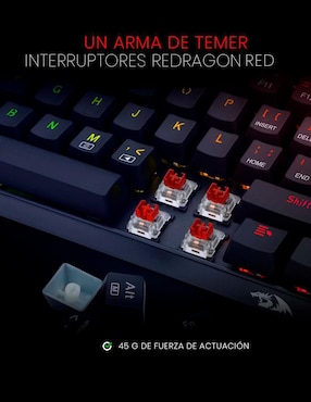 Teclado gamer Redragon