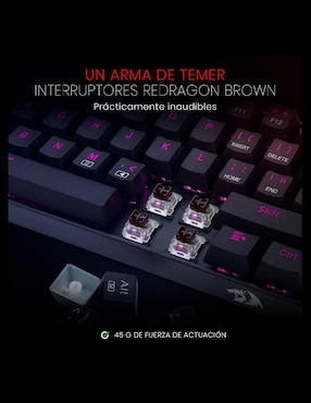 Teclado gamer Redragon
