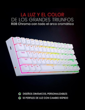 Teclado gamer Redragon