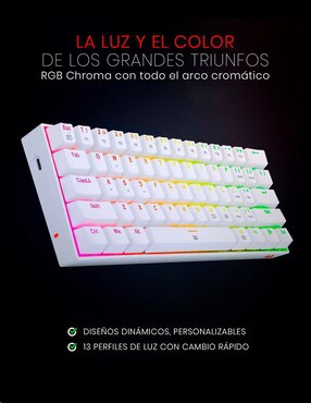 Teclado gamer Redragon