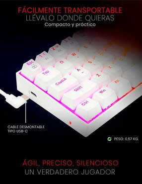 Teclado gamer Redragon