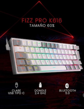 Teclado gamer Redragon