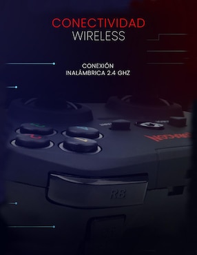 Control para PC Gamer Redragon inalámbrico