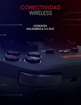 Control para PC Gamer Redragon inalámbrico
