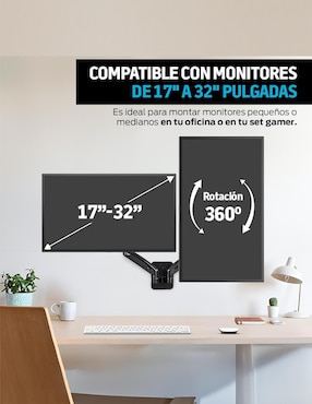 Soporte para monitor de pared Redlemon