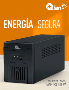 Regulador de voltaje Qian NOBREAK_QEI-1000-01