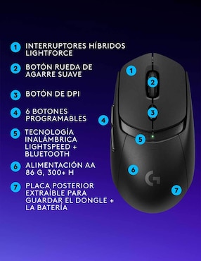 Mouse gamer Logitech G