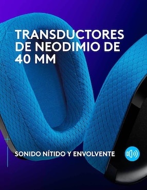 Audífonos gamer Logitech G inalámbricos