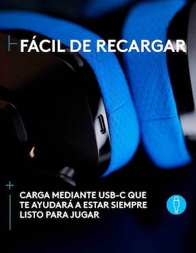 Audífonos gamer Logitech G inalámbricos