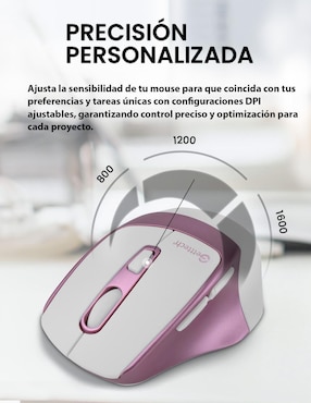 Mouse Gamer Inalámbrico Getttech ggm-stdbw-01-pk_6d
