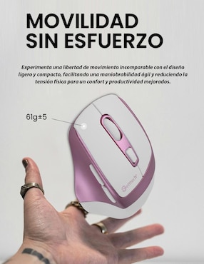 Mouse Gamer Inalámbrico Getttech ggm-stdbw-01-pk_6d