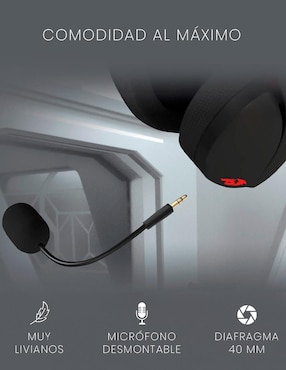 Audífonos gamer Redragon inalámbricos
