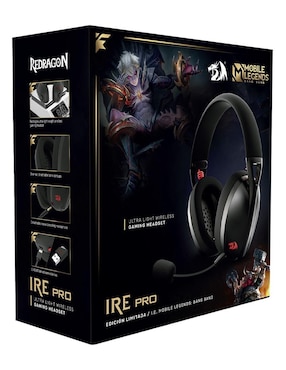 Audífonos gamer Redragon inalámbricos